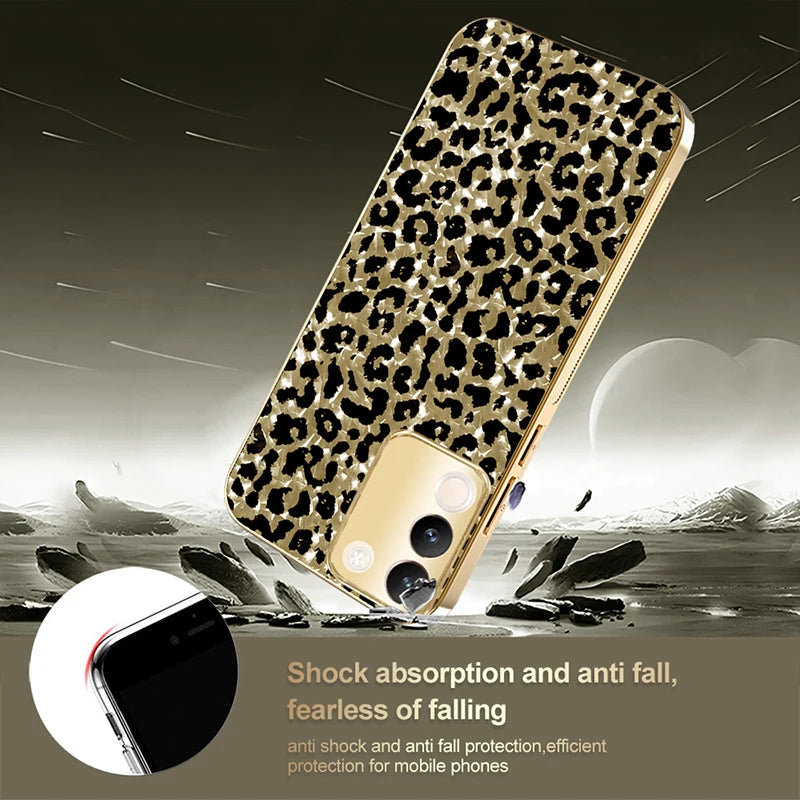 Edge 60 Fusion Advanced Leopard Print Cool Style Girl Phone Cases For Motorola Moto Edge 60 Neo Anti Drop Cover Edge 60 Pro 60S