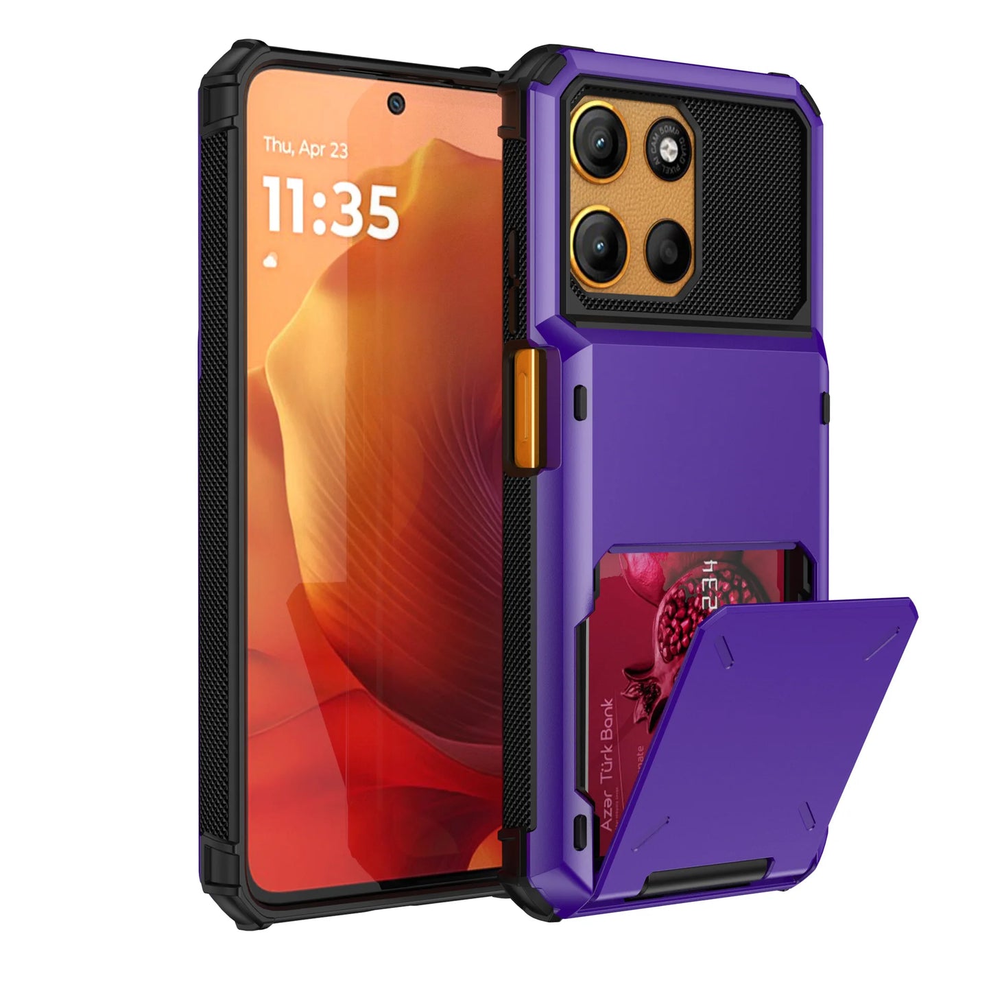 Enhanced Anti-Drop Case for Motorola Moto G 67/55/35/15 Power/Play/Stylus 5G 2026/25/24/23 Wallet Hidden Flip Slot Protect Cover