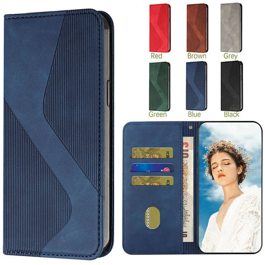 Edge50 Fusion 60 Neo 5G Flip Case For Motorola Edge 50 Pro Magnet Leather Book Funda Moto Edge 60 Stylus 60s S50 X50 Ultra Cover