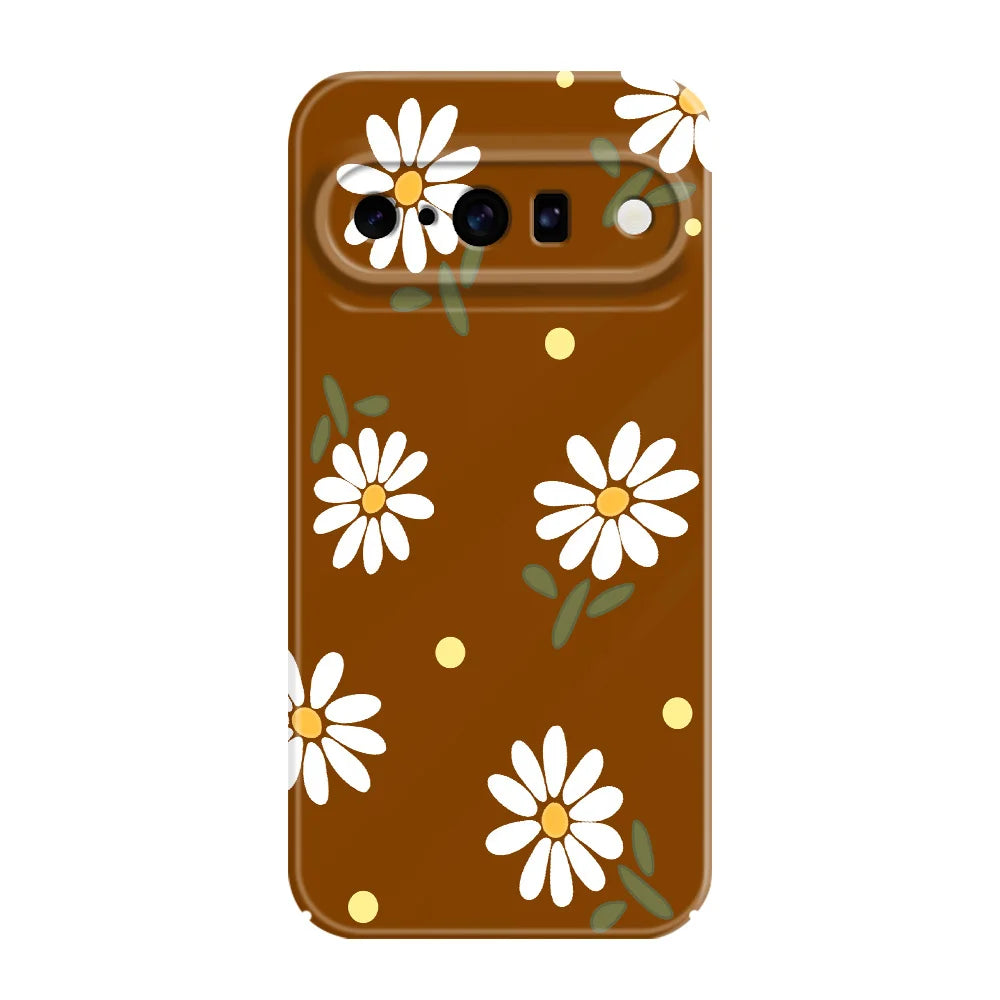 Wandering Daisies Phone Case For Google Pixel 10 9 9A 8 8A 7 7A Pro XL 5G Film Hard Cover