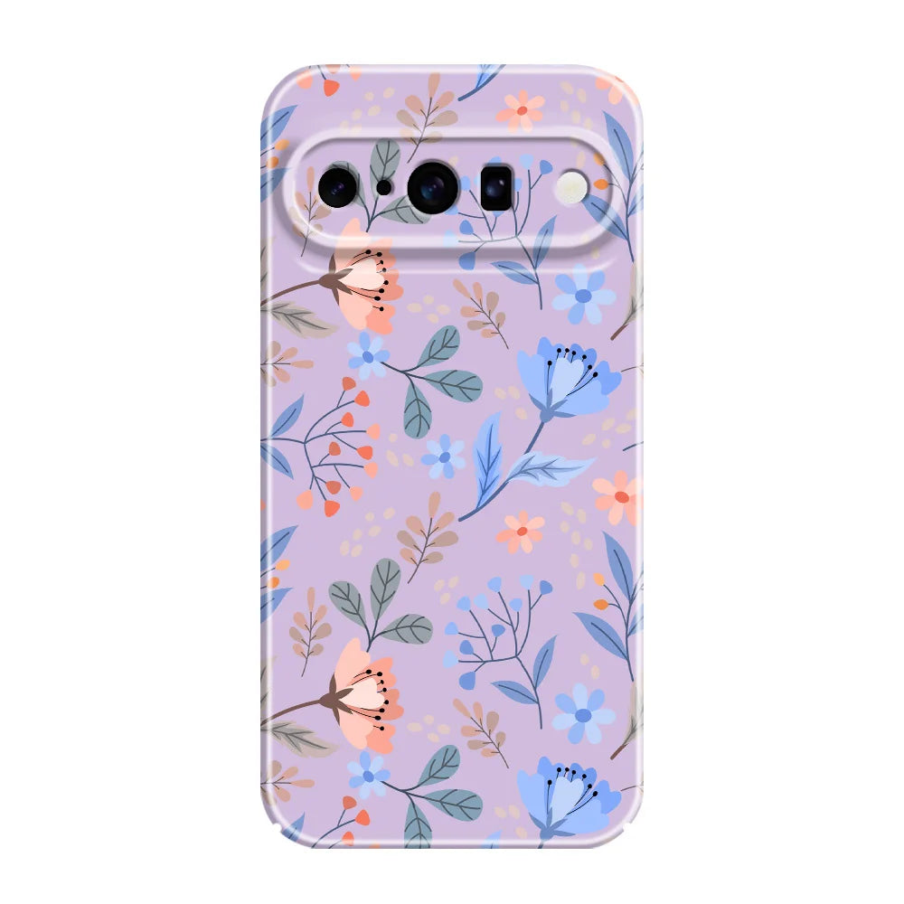 Warm Flowers Phone Case For Google Pixel 10 9 9A 8 8A 7 7A Pro XL 5G Film Hard Cover