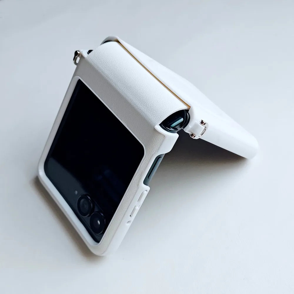 For Motorola Razr 60 Ultra Case Luxury PU Leather Magnetic wireless charging Protect Back Cover Case For Razr 60 50 Ultra Shell