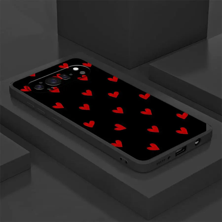 Simple Love Pattern Funda Phone Cover Case for Google Pixel 10A 8a 10 9 Pro XL 7a 6 7 8 Pro 9a 6a