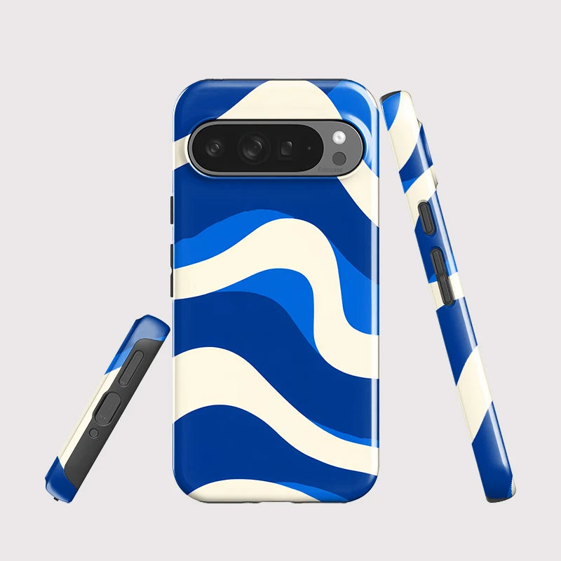 Fcicicase PC +TPU Dual Layer Phone Case For Google Pixel 8A 8 9 Pro 10A 7A 10 9 Pro XL Fashion Stripe Pattern Bumper Capa