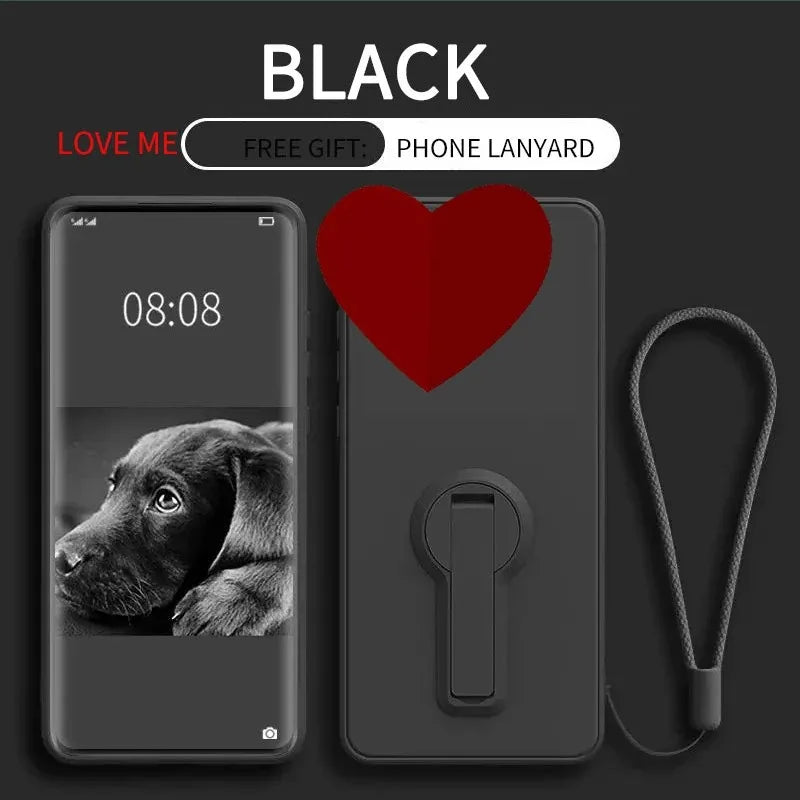 Case for Google Pixel 9a Liquid Silicone Stand Holder Soft Phone Skin Cover for Pixel 8 Pro 8a Upgrade Shockproof Back Funda