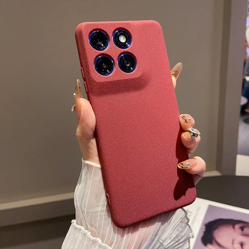 Fashion Rock Sand Ultra Thin Phone Case for MOTO Edge 70 Fusion 60 Pro 50 Ultra Neo G67 G57 Power TPU Shockproof Protector Cover