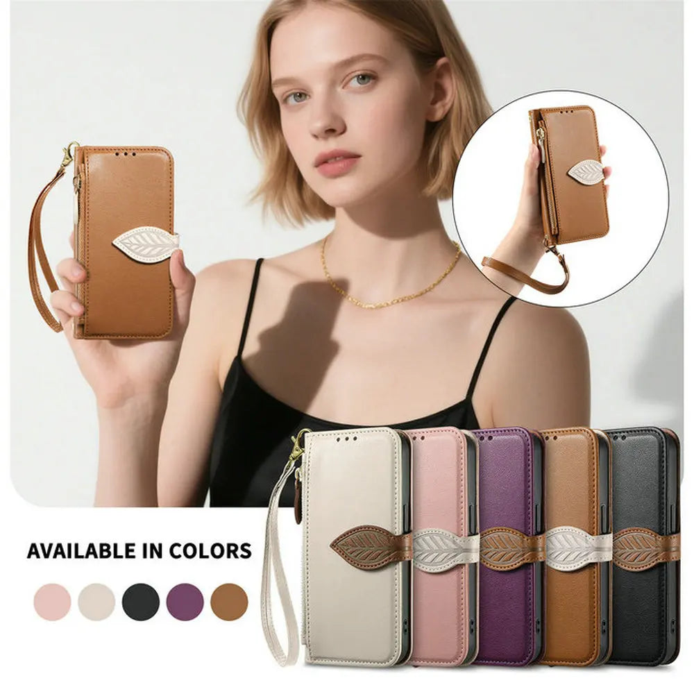 Z Fold8 Ultra 5G Flip Case For Samsung Galaxy Z Fold 8 Ultra Crossbody Zipper Leather Wallet Funda Galaxy Z Fold 8 Ultra Cover