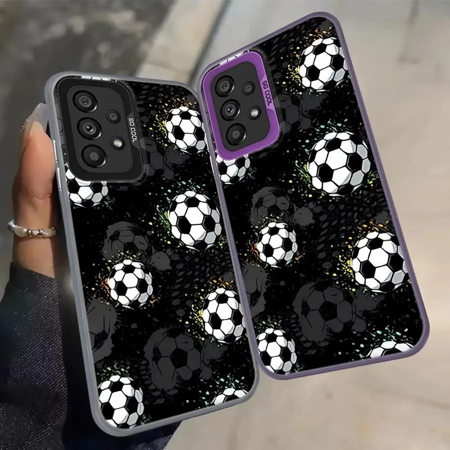 Cool Football Case for Samsung Galaxy A17 A20s A34 A31 A26 A35 A24 A25 A15 A16 A21s A23 A12 A13 A14 Phone Cover