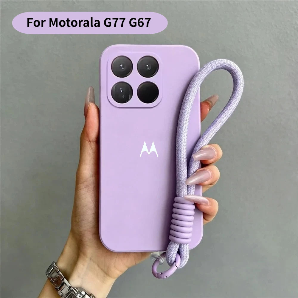 Luxury Liquid Silicone Phone Case for Motorola Signature