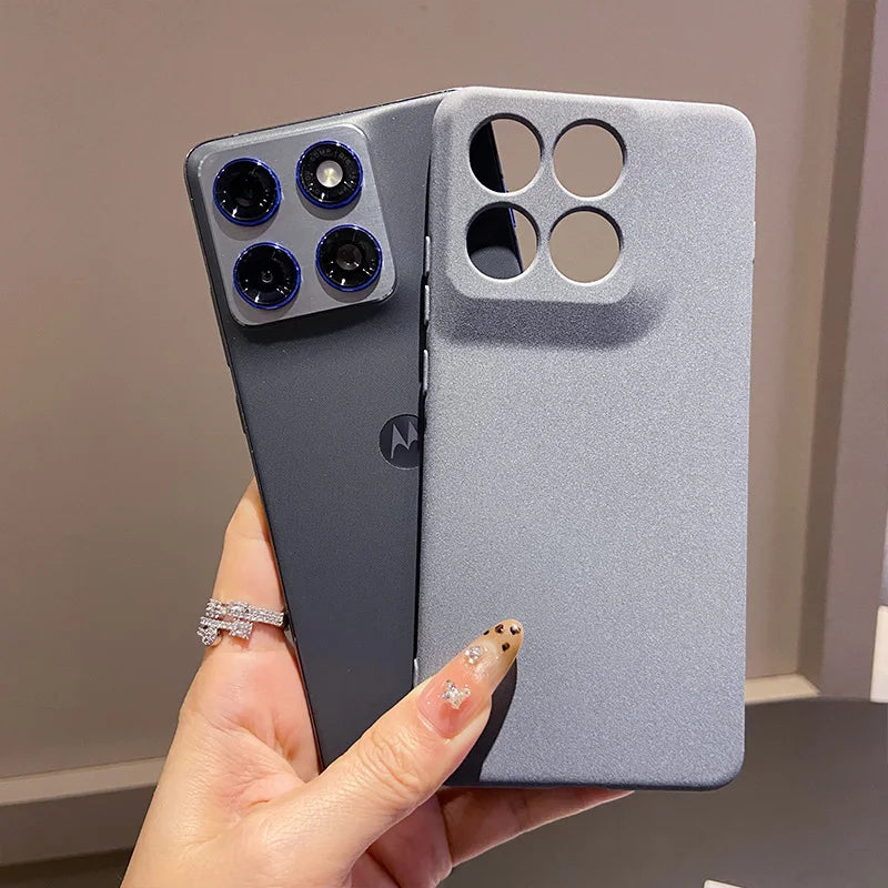 Fashion Rock Sand Ultra Thin Phone Case for MOTO Edge 70 Fusion 60 Pro 50 Ultra Neo G67 G57 Power TPU Shockproof Protector Cover