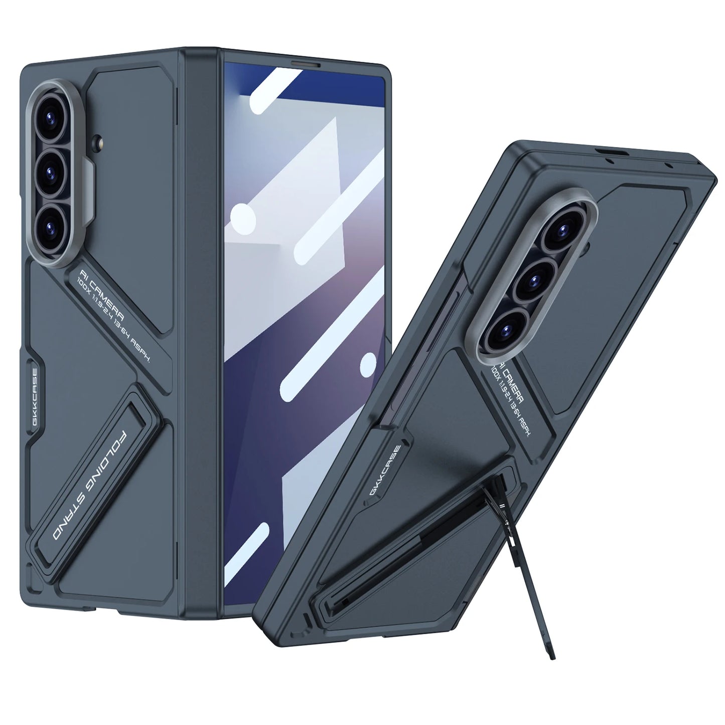 Magnetic Hinge 360 Protective Case For Samsung Galaxy Z Fold 7 Armor Screen Protector Stand Slim Cover For Galaxy Z Fold7 Case