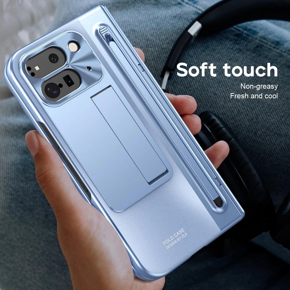 360 Full Protection Hinge Case For Google Pixel 10 9 Pro Fold 2 With Touch Pen Tempered Folding Cover For Samsung Z Fold 6 5 4