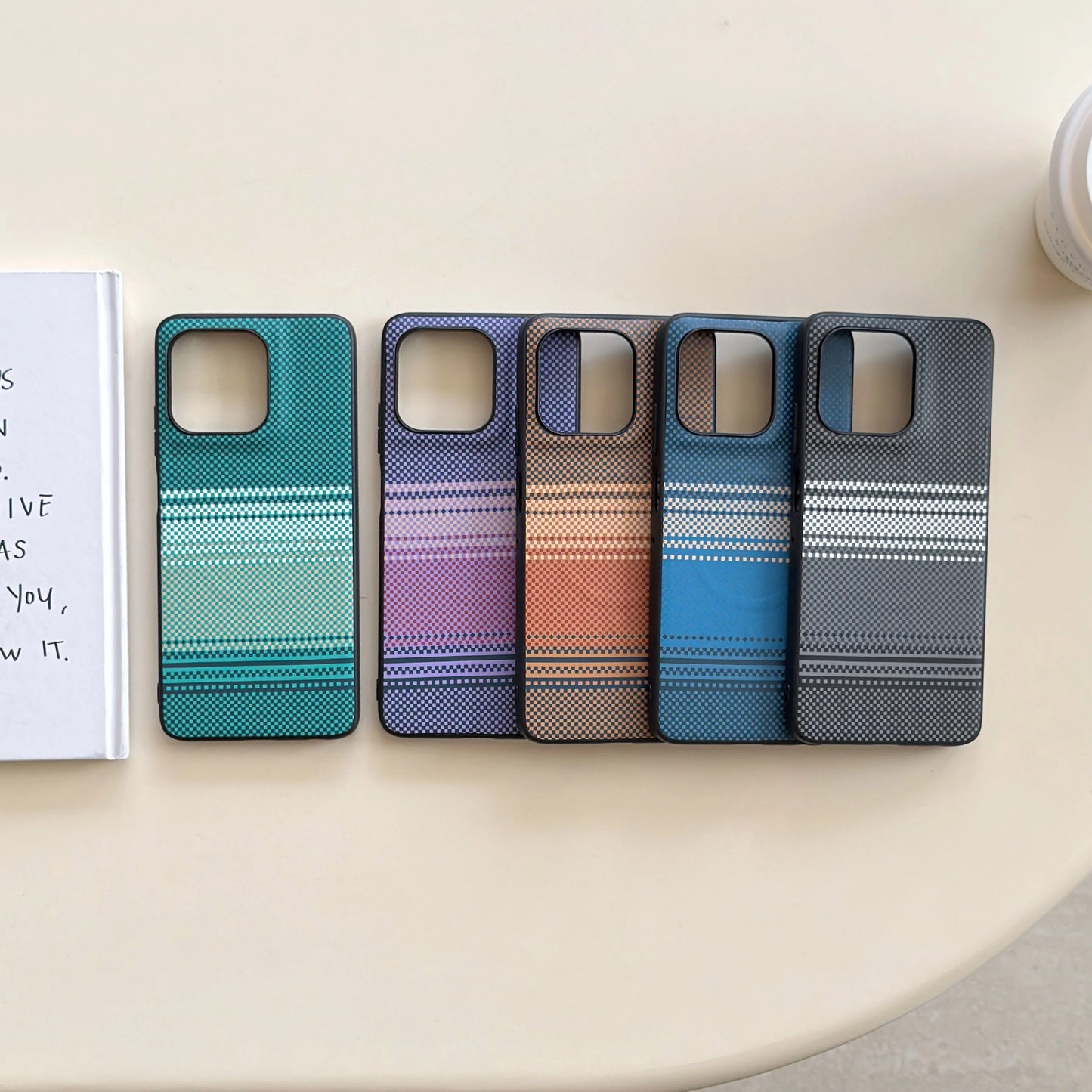 Luxury Carbon Fiber Magnetic Phone Case for Motorola G86 G06 G56 G15 Edge 60 Stylus 60 Fusion Wireless Charging Slim Fit Cover