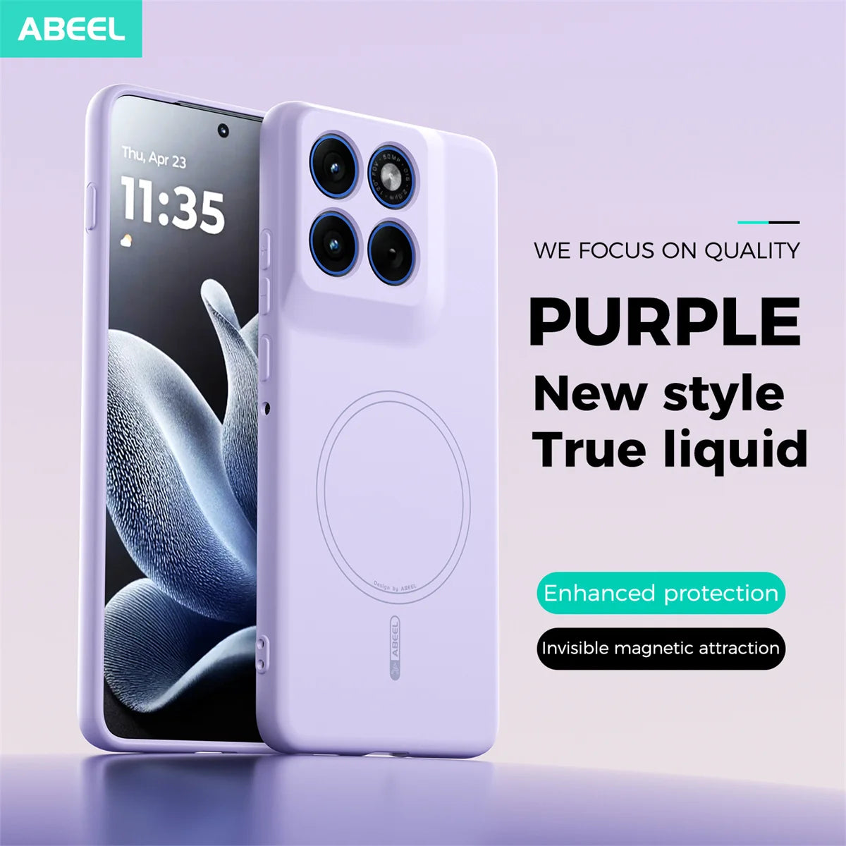 Silicone Phone Case for Motorola Edge 60 Fusion Moto Edge 70 60S 60 Pro Magnetic MagSafe Built in Flocking Protect Cover Bumper