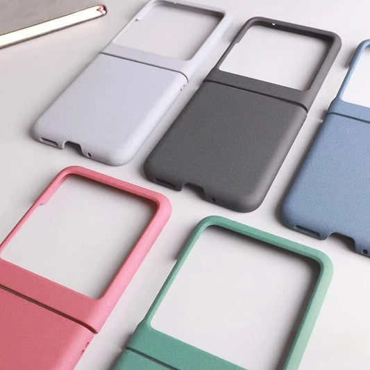 For Moto Razr 60 Ultra 60Pro Matte Sandstone Silicone Shockproof Soft Case For Moto Razr 50 40 Ultra Slim TPU Protector Bumper