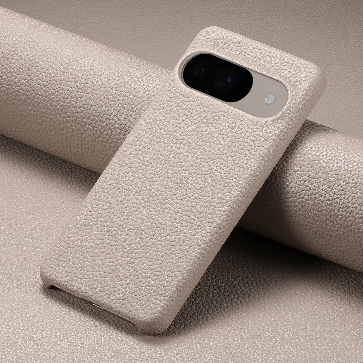 Please Select A Model To Purchase For Google Pixel 10 Pro XL 9A 8 Pro Business Litchi Pattern Leather Skin Friendly Case