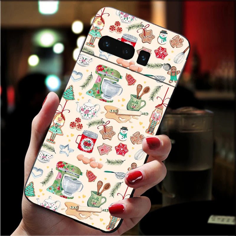 Christmas Phone Case For Google Pixel 10 9 Pro XL 9A 8 7 6 Pro Pixel 8A 7A 6A Pixel 8 7 6 5