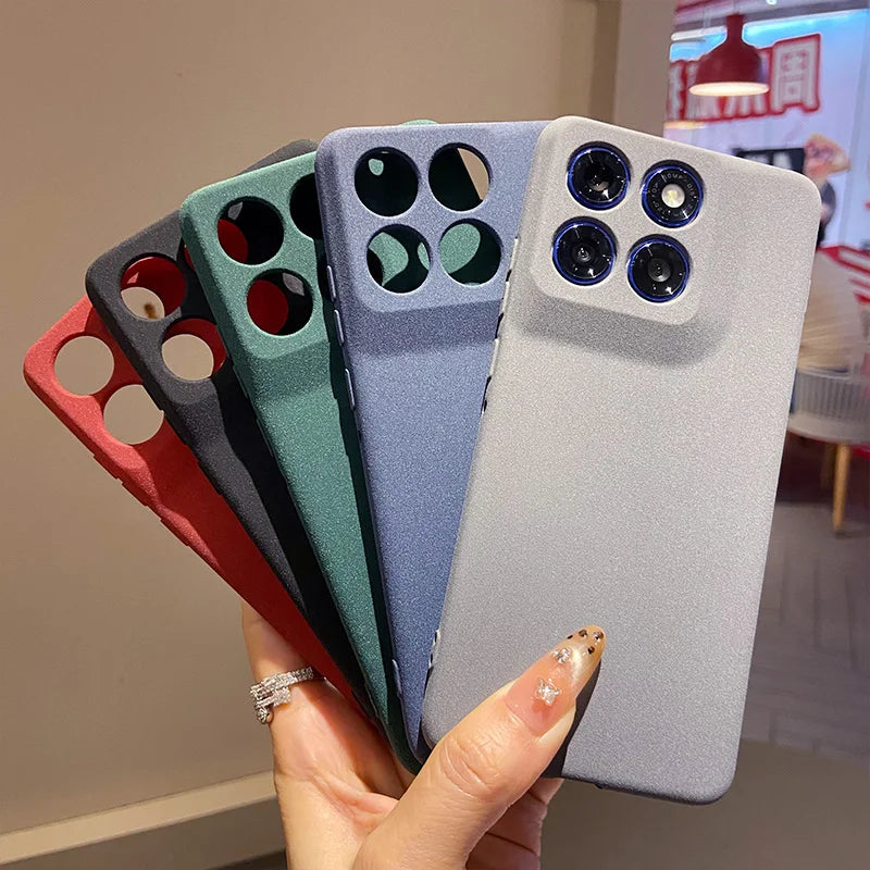 Fashion Rock Sand Ultra Thin Phone Case for MOTO Edge 70 Fusion 60 Pro 50 Ultra Neo G67 G57 Power TPU Shockproof Protector Cover