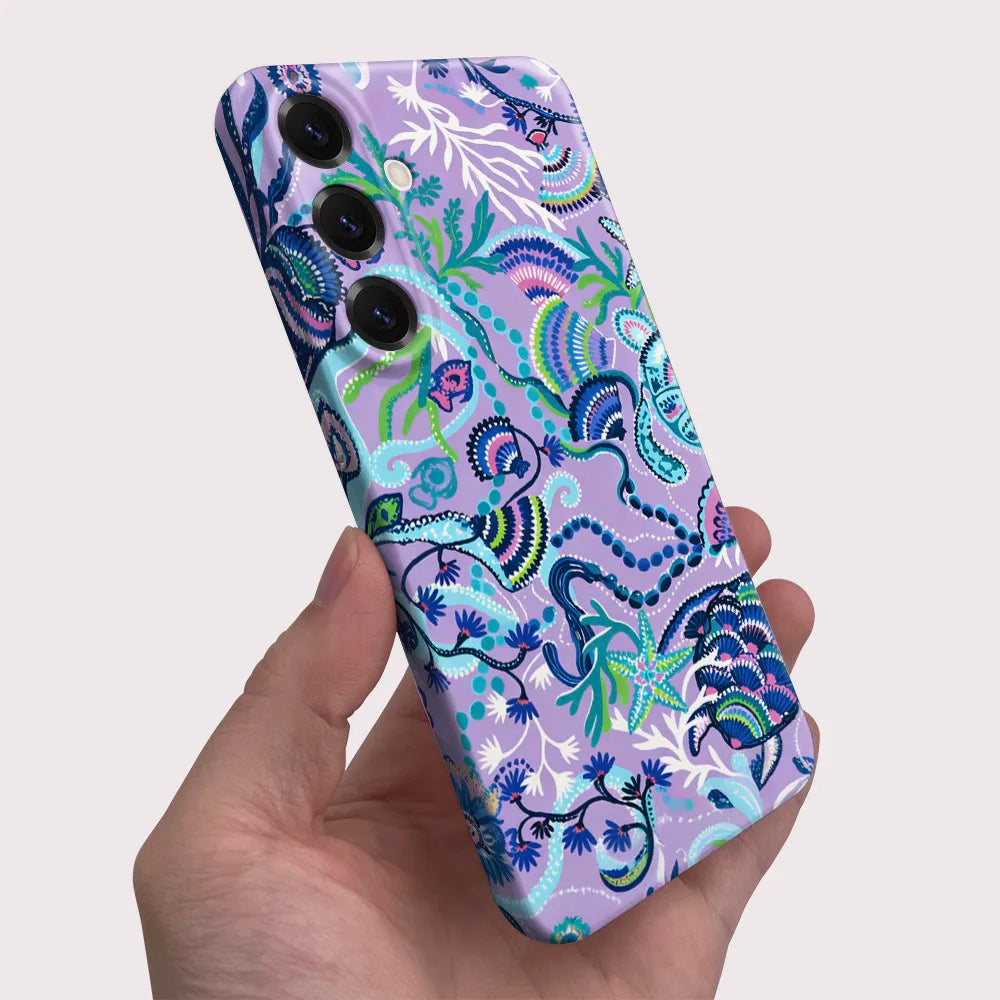 Ocean Animals Case For Samsung A55 54 53 52 71 73 12 13 14 15 16 17 23 25 26 32 34 35 36 Hard PC Phone Cover Capa Coque
