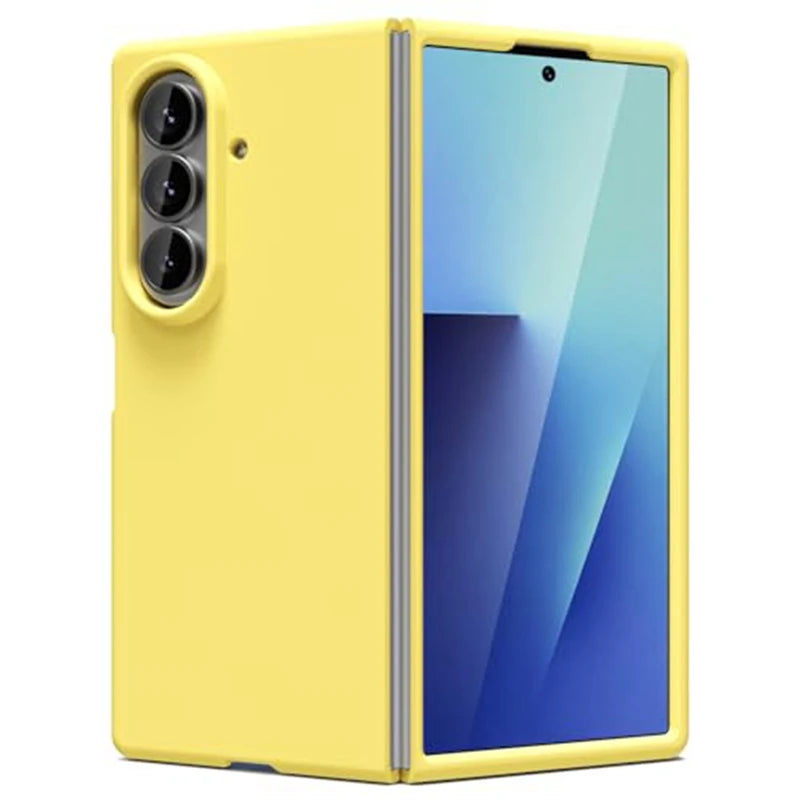 For Samsung Galaxy Z Fold 7 6 5 4 3 Case Liquid Silicon Minimalist Ultra Thin Skin Feel Magnetic Wireless Charge Protector Cover