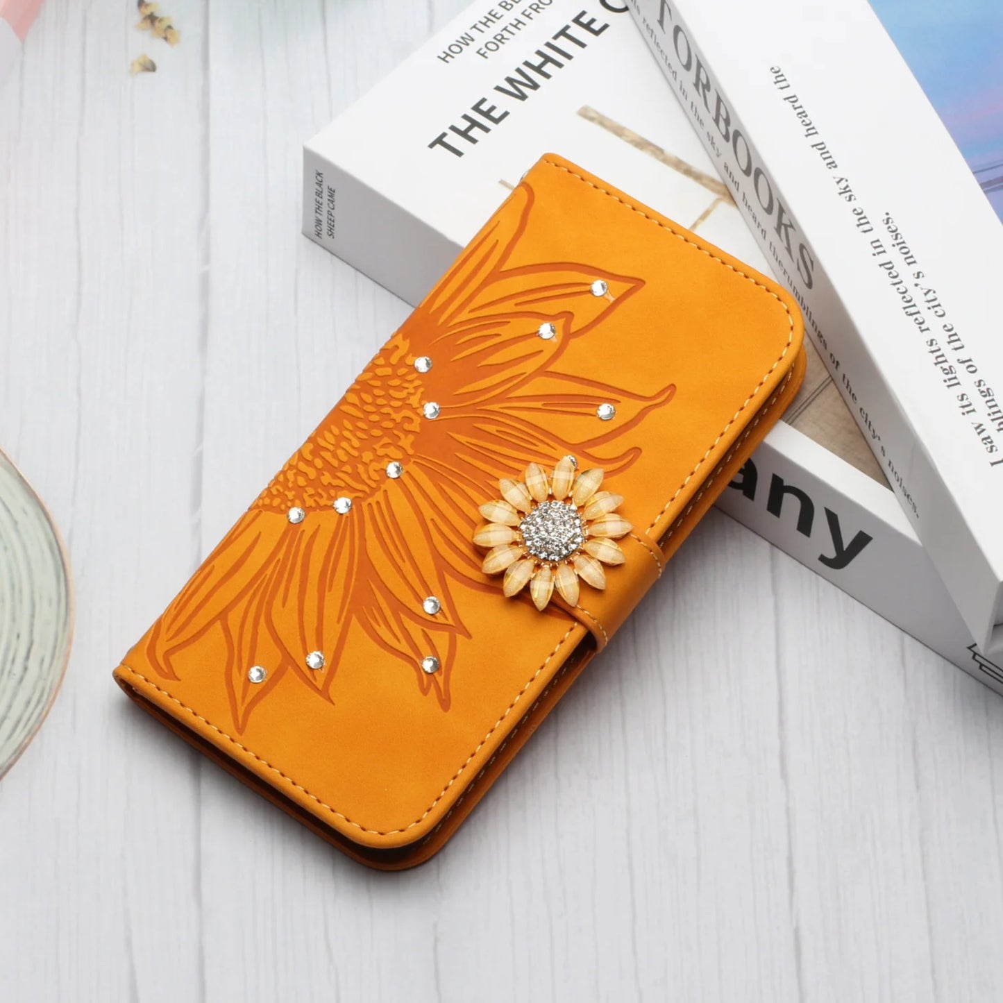 3D Glitter Phone Case for Motorola Edge 40 NEO Edge 30 Pro G Stylus Power Play E14 E13 E22 E32 Cases Leather Wallet Flip Cover