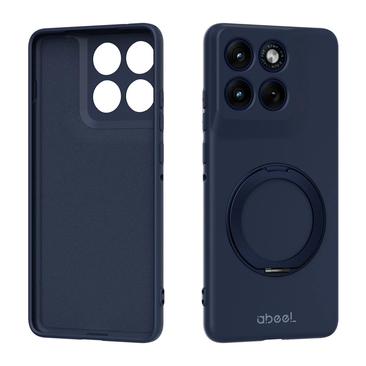 For Motorola Moto Edge 60s 60Pro 60 Fusion Phone Case Liquid Silicone Magnetic Bracket Protect Back Cover for Edge 70 X70 Air