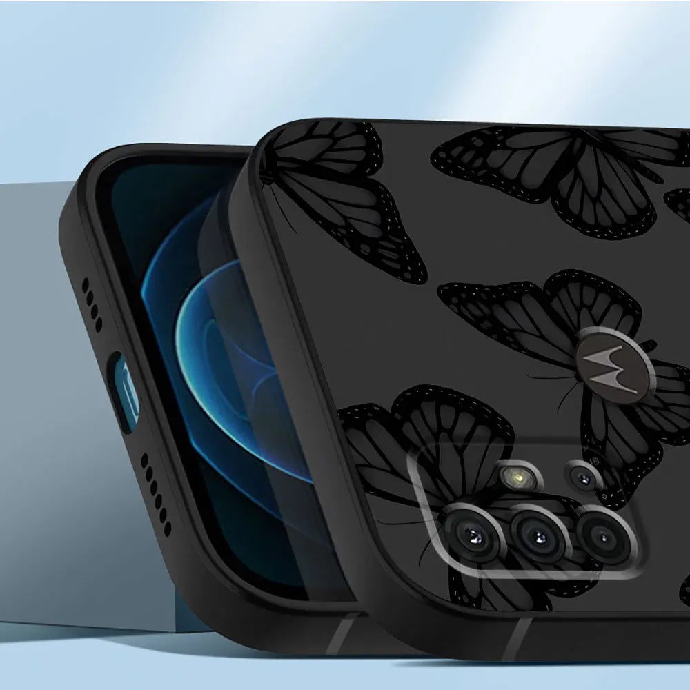 Phone Case for Motorola Moto G52 G53 G30 G50 G32 G60 G51 G22 G73 G60s G71 G72 G31 Silicone Armor Cover INS Korean Cute Y2K