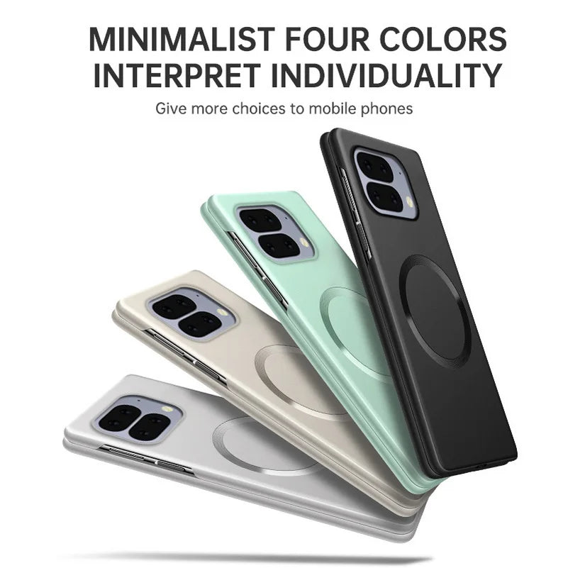 Slim Bezels Magsafe Magnetic Case for Google Pixel 10 Pro Fold pixel9 pro fold Pixel Fold Slim Hard Camera Protect Cover