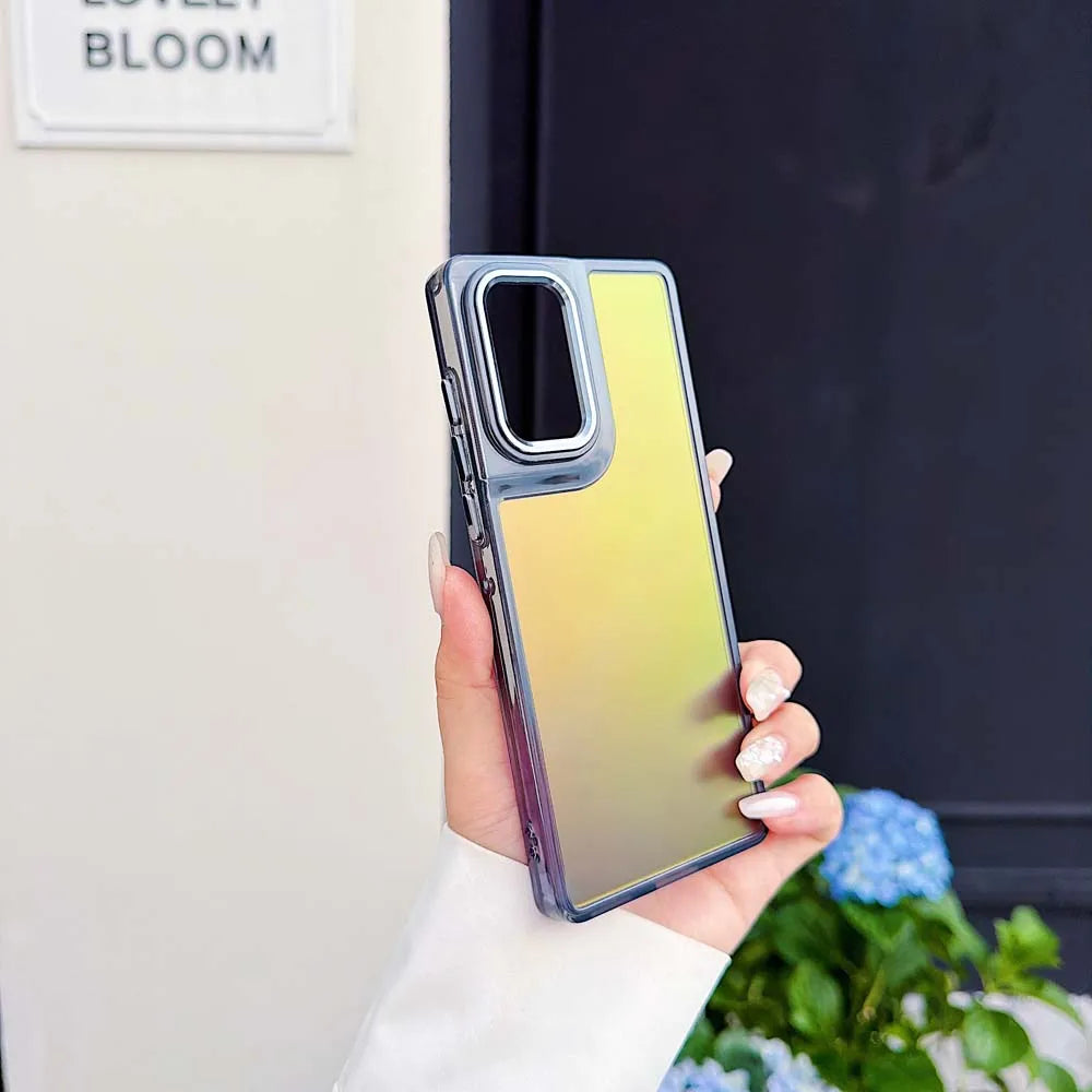 Laser Gradient Matte Shockproof Phone Case for Motorola Moto Edge 60 50 G04 G24 G05 G15 Power G Play 5G 2026 Stylus Fusion Cover