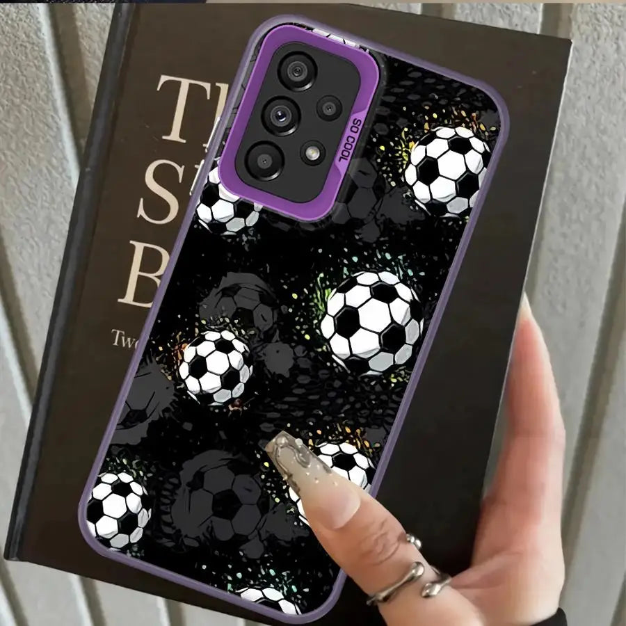 Cool Football Case for Samsung Galaxy A17 A20s A34 A31 A26 A35 A24 A25 A15 A16 A21s A23 A12 A13 A14 Phone Cover