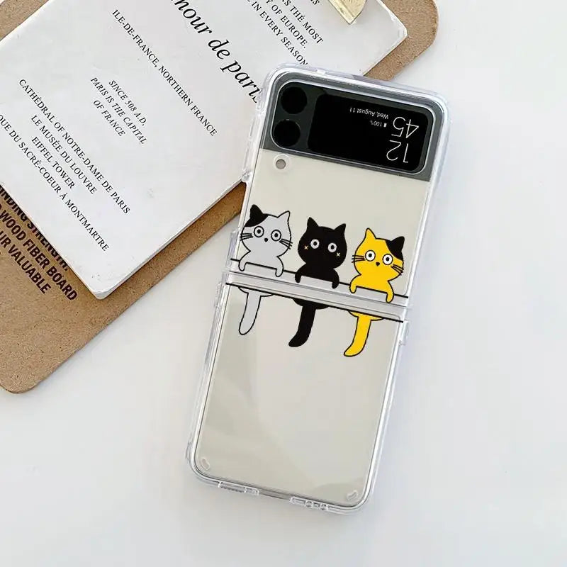 Oil Painting Retro Flower Clear Case For Motorola Razr 60 50 40 Ultra 2022 Razr60 Razr50 Ultra Hard Phone Cover New Design Funda