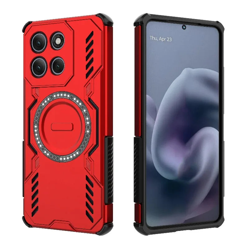 Magnetic Wireless Charging Protection Cover For Motorola Moto G86 Power Moto G96 G75 G34 G Stylus 5G 2025 Shockproof Back Case