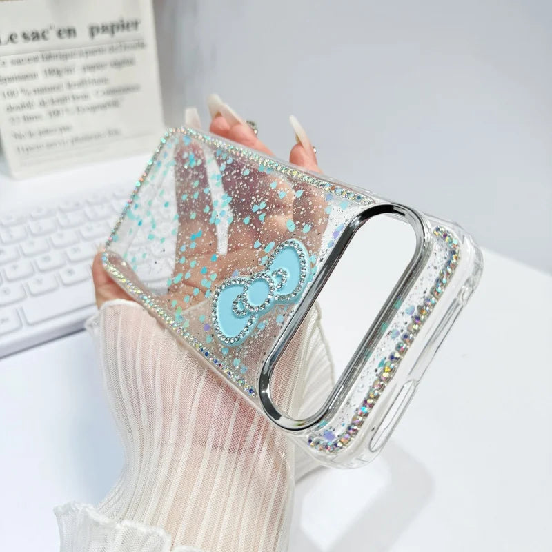 Luxury Crystal Rubber Shiny Glitter Clear Case For Google Pixel 10 9 8 Pro XL 10A 9A Fashion Diamond Shockproof Glitter Cover