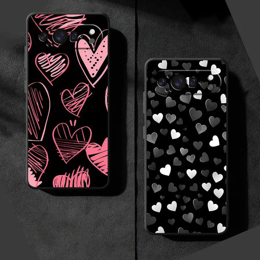Simple Love Pattern Funda Phone Cover Case for Google Pixel 10A 8a 10 9 Pro XL 7a 6 7 8 Pro 9a 6a