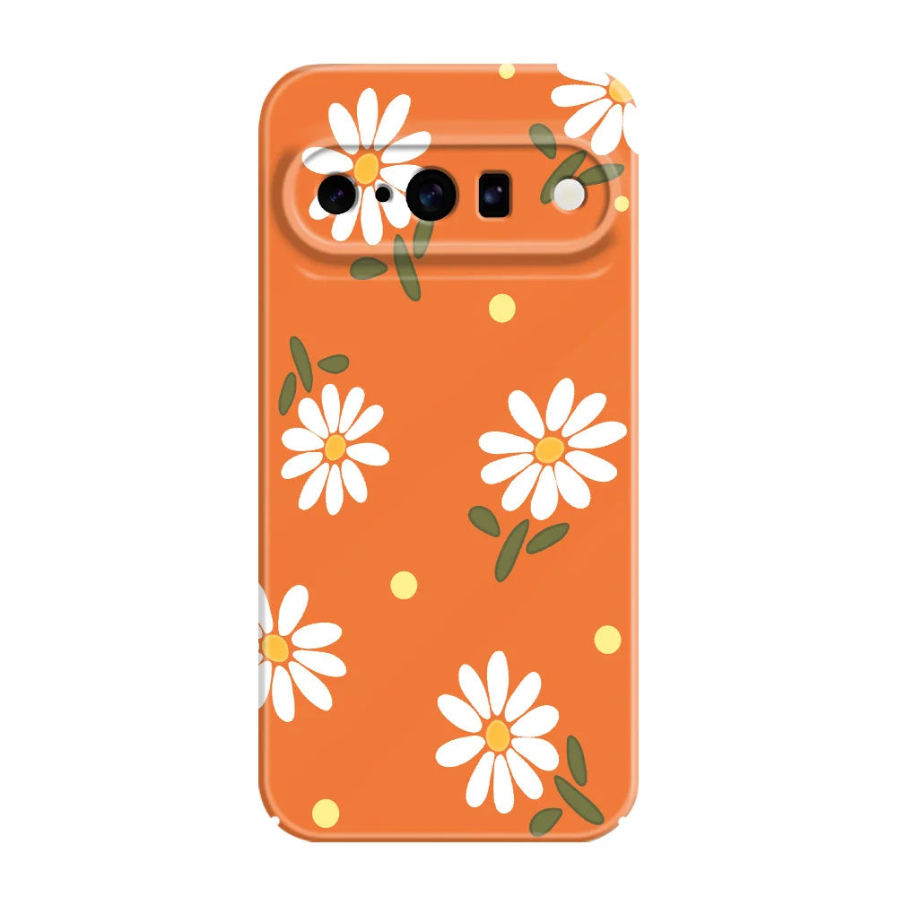 Wandering Daisies Phone Case For Google Pixel 10 9 9A 8 8A 7 7A Pro XL 5G Film Hard Cover