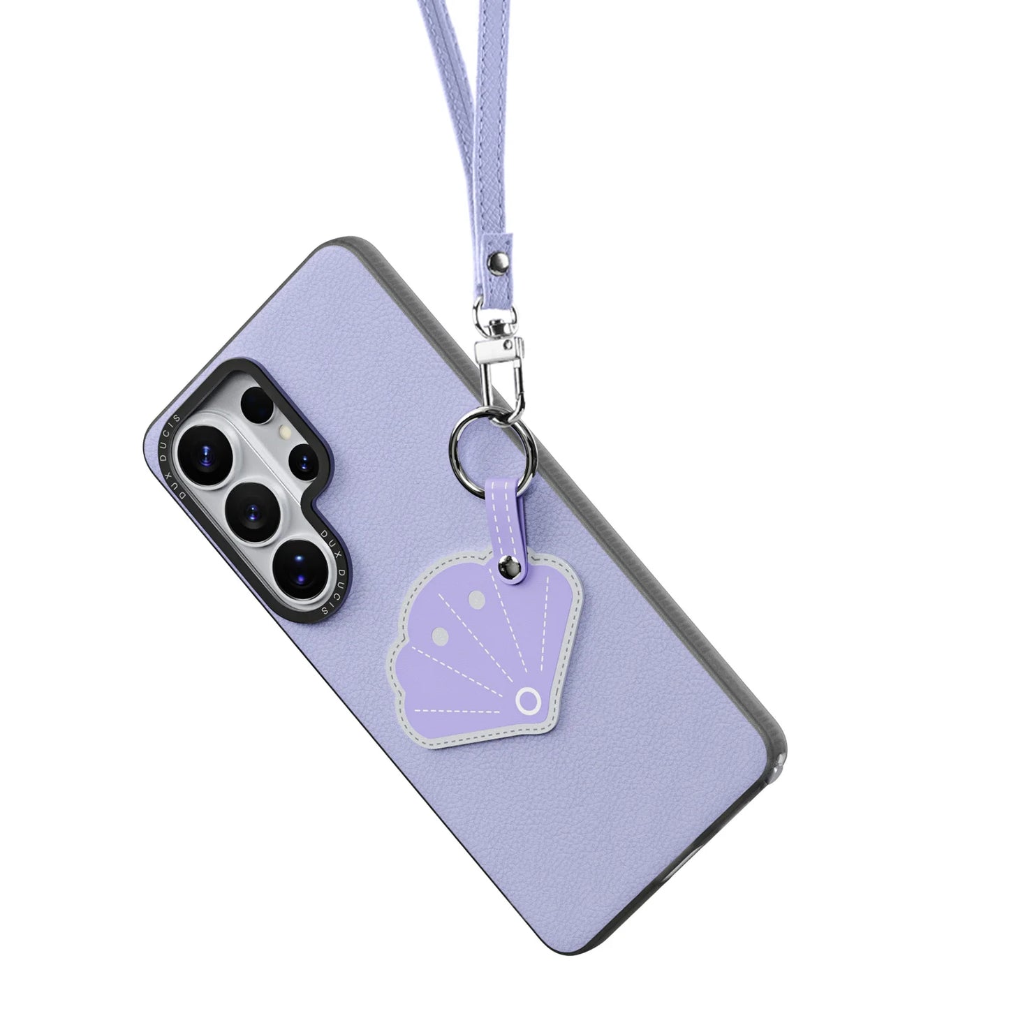 DUX DUCIS Ultra Thin Leather Case For Samsung Galaxy S26 Ultra S26 Plus with Shockproof Full Body Protection & Lanyard Design