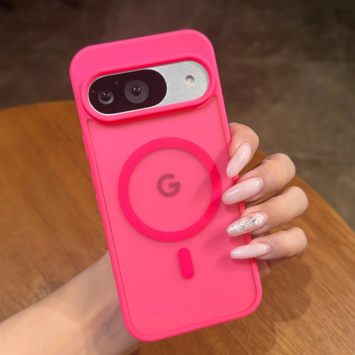 Matte Translucent For Magsafe Magnetic Solid Color Phone Case For Google Pixel 10 9 ProXL Wireless Charge Shockproof Armor Cover