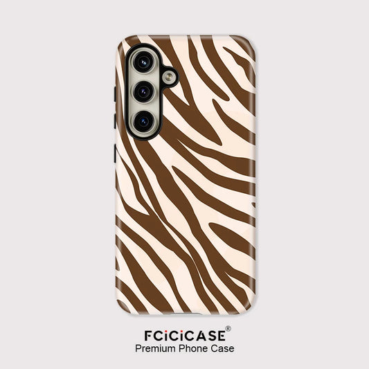Fcicicase S25 Animals Skin Pattern Phone Case For Samsung Galaxy S25+ S24 Plus S23 Ultra S20 FE Acrylic Dual Layer TPU Cover