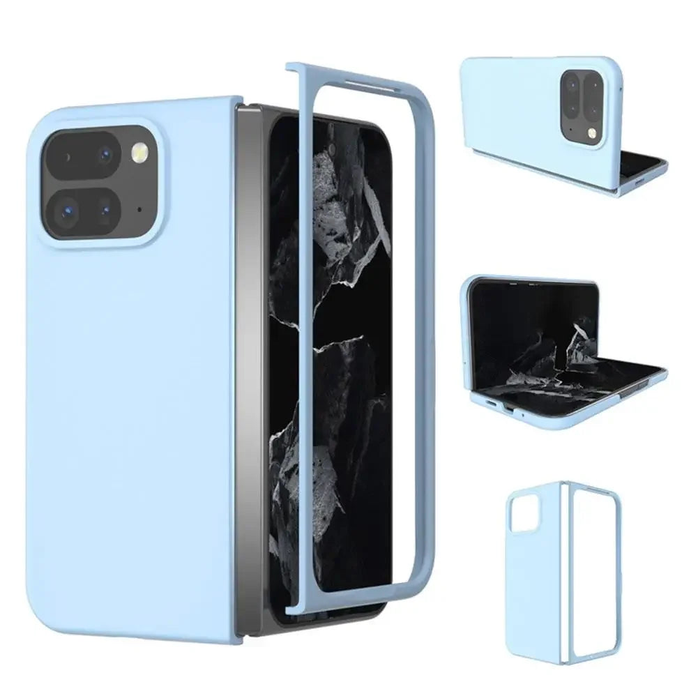 Luxury Shockproof Skin Feel Candy Colour Case for Google Pixel 9 Pro Fold Pixel Fold2 5G PC Armor Hard Protect Phone Back Cover