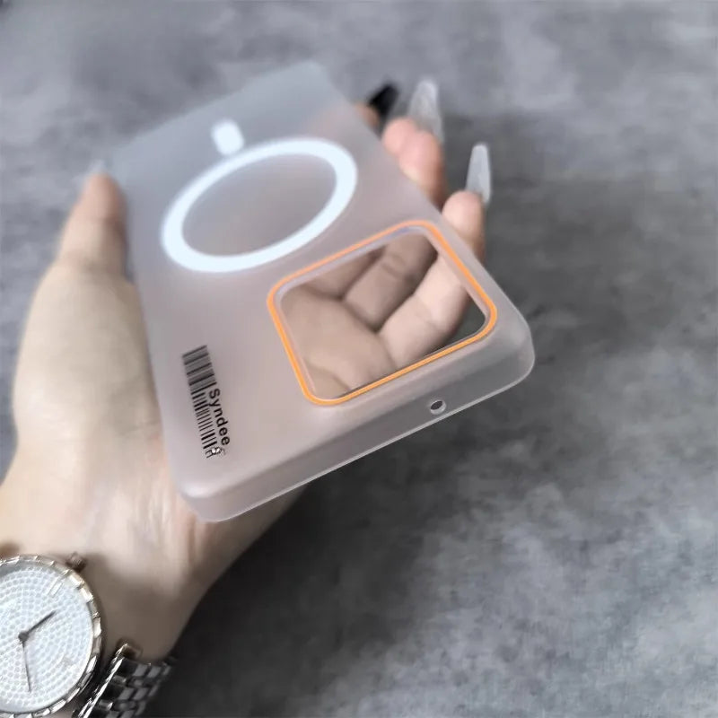 For Motorola Edge 60 NEO Edge60 Pro Stylus Case for Magsafe Matte Pc Translucent Case for Moto Edge 50 Fusion Shockproof Cover