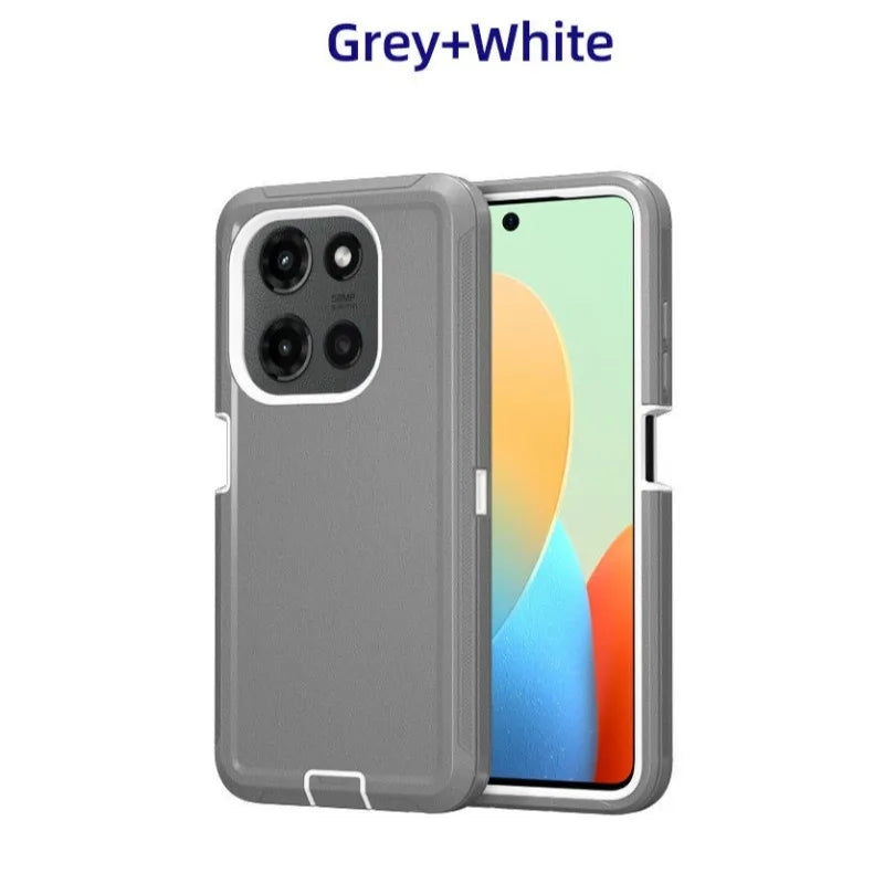 3-Layer Protection Case For Motorola G Edge Play Stylus Power 5G 2026 2025 2024 2023 Heavy Duty Hybrid Ott-Box Defender Cover