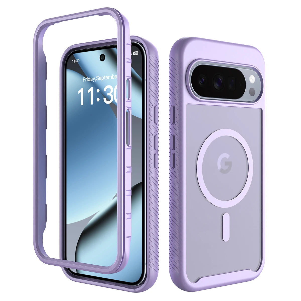Luxury Hybrid Armor Translucent Frosted Magnet Case For Google Pixel 10 9 Pro XL ProXL 10A 9A Hard 2in1 Bumper For Magsafe Cover