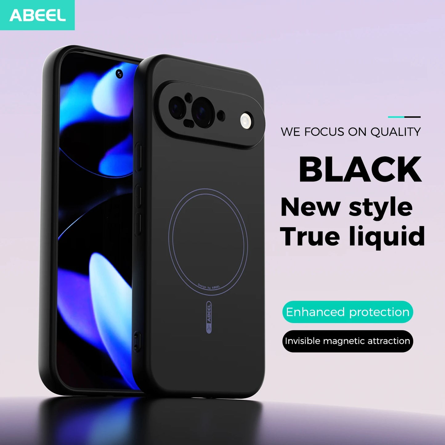 Silky Touch Liquid Silicone Phone Case For Google Pixel 10 10Pro XL 9 9Pro XL 9A Magnetic Wireless Charging Protect Soft Cover