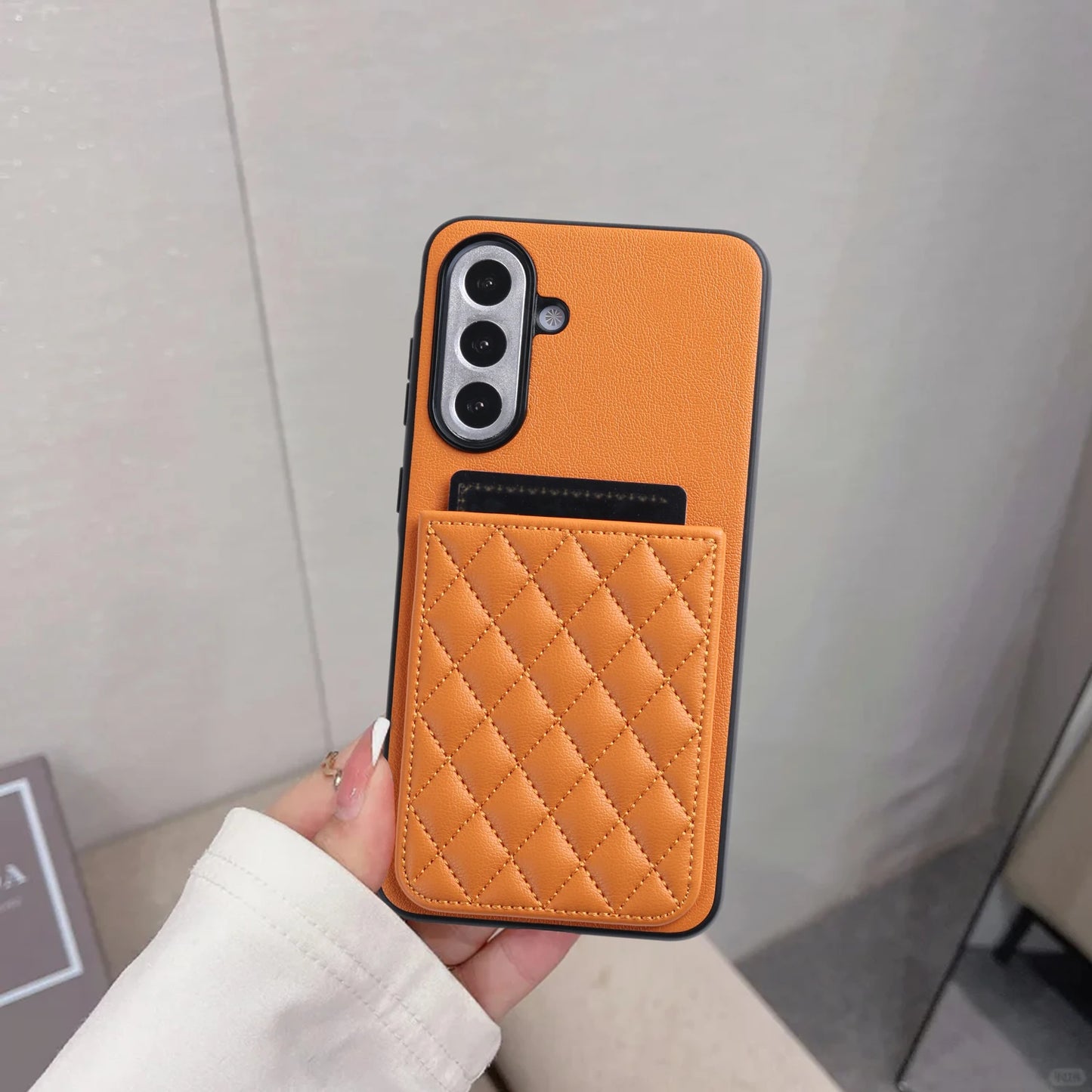 PU Leather Phone Case With Integrated Card Holder Coin Purse For Samsung for Galaxy 20 A15 A56 Note 9 A33 A90 A40 A35 A55 Holds