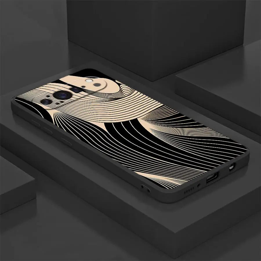 Artistic Texture Case for Google Pixel 10A 9a 8a 7a 6a 6 7 8 Pro 10 9 Pro XL Funda Phone Cover