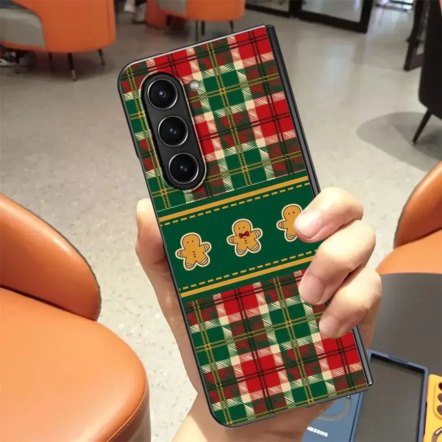 Christmas Cute Loopy Case for Samsung Galaxy ZFold7 ZFold3 Z Fold 7 6 5 4 3 ZFold4 ZFold5 ZFold6 Back Phone Cover