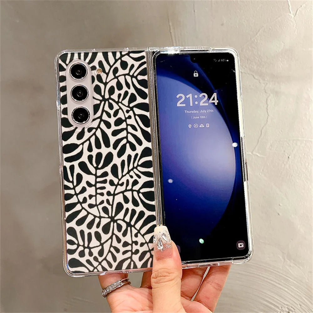 Luxury Honeycomb Cube Phone Case For Samsung Galaxy Z Fold 7 Z Fold 6 5 Z Fold 4 3 2 Z Fold SE W25 Shockproof Protection Cover