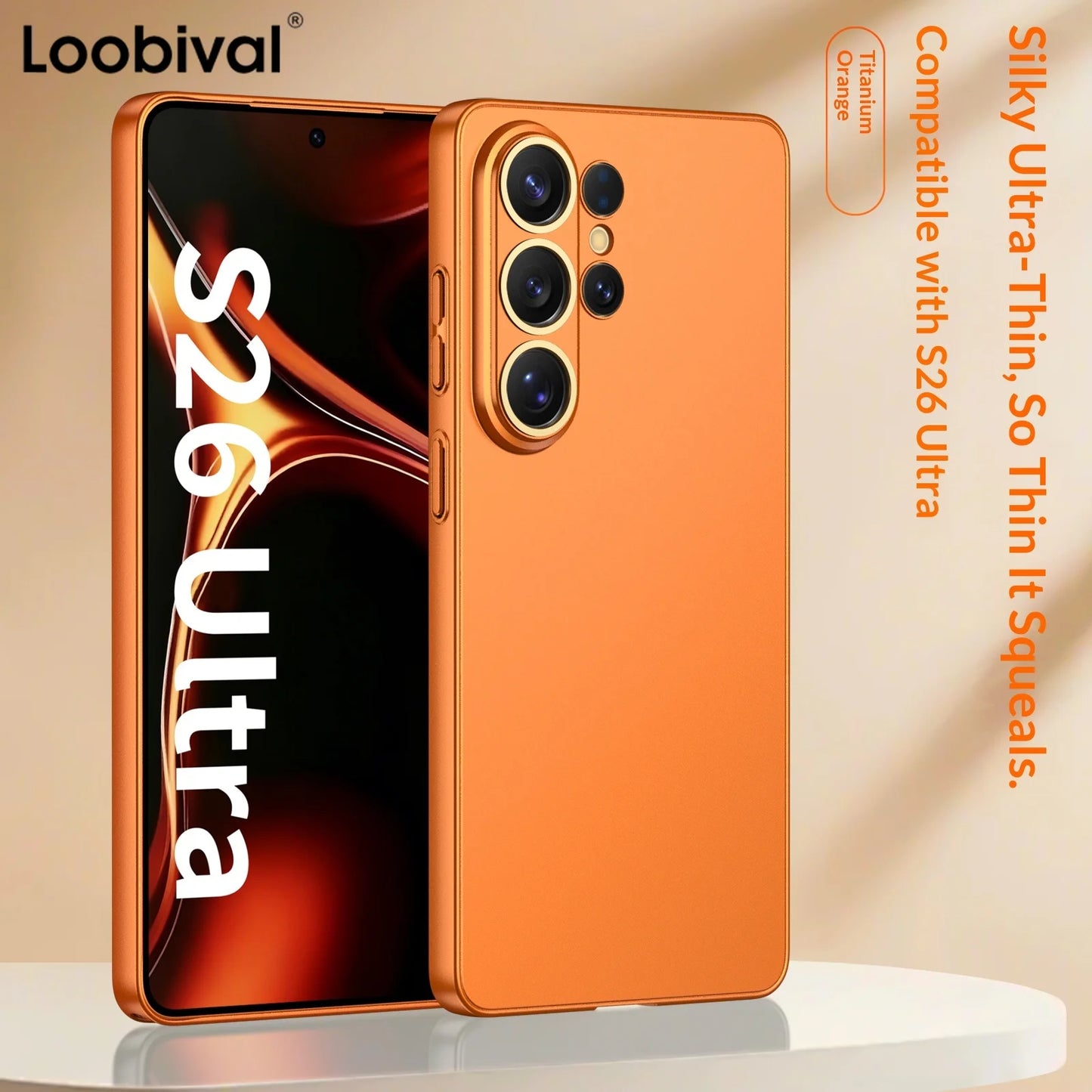 Ultra-thin Matte Business Transparent S26ultra Case for Samsung Galaxy S26 Ultra Lens Protection Shockproof Skin Feel Hard Cover