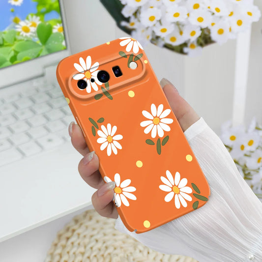Wandering Daisies Phone Case For Google Pixel 10 9 9A 8 8A 7 7A Pro XL 5G Film Hard Cover