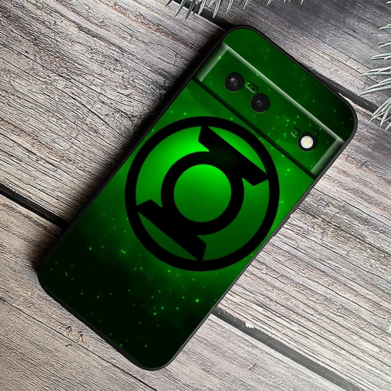 Logo Art S-Supermans B-Batmans For Google Pixel 9 8 7A 7 6A 6 5A 5 4 4A XL 5G Black Silicon Shockproof Shell Cover Phone Case